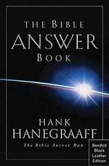 The Bible Answer Book – Leather Bound, by Hanegraaff Hank – Very Good