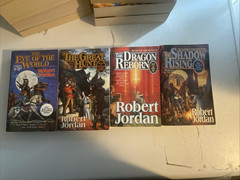 The Wheel of Time Complete Set 1-14 plus prequel 15 PB Books Robert Jordan