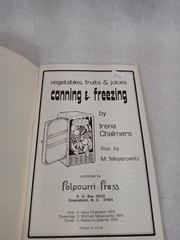 Vegetables fruits & Juices Canning & Freezing Booklet 1974 47 pages 8×5