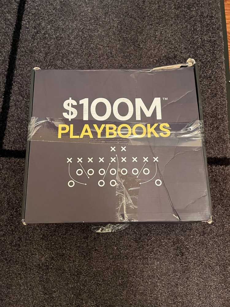 6k 100M Play Books– 12 Playbooks Sealed (Alex Hormozi)