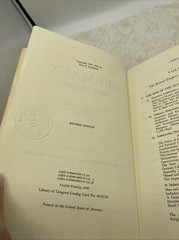 Germany: 2000 Years, Volumes I and II Set, Reinhardt 1961