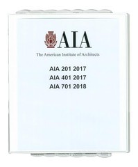 Highlighted and Tabbed – AIA Documents A201 A401 A701 – 2017/18 General…