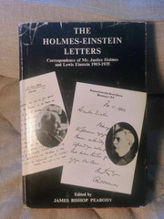 Holmes-Einstein Letters Peabody 1965 Second Printing History St. Martin’s Press