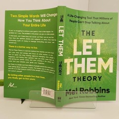 The Let Them Theory – Mel Robbins Paperback English Self Growth Boundaries Book