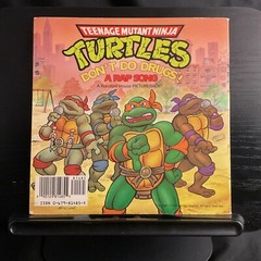 Teenage Mutant Ninja Turtles Don’t Do Drugs by Bobbi Katz 1991 1st Ed. VTG PB