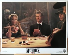 1994 Maverick Original Lobby Card 11×14 (2) Mel Gibson-Jody Foster-James Garner