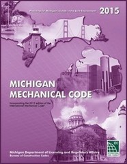 2015 Michigan Mechanical Code ICC