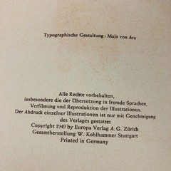 1949 German Childrens Book Die Konferenz Der Tiere Erich Kästner & Walter Trier