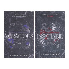The Edge of Darkness Trilogy (Book 1&2) by Leigh Rivers 2 Books Set – Fic – PB