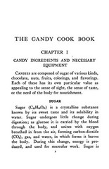 The Candy Cook Book „1917“ 228 Pages