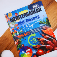 Mediterranean Diet Cookbook 2025 Edition | Full Color Сookbook | Hardcover