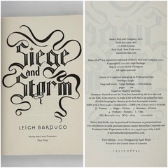 Shadow & Bone / Grisha trilogy – Leigh Bardugo (1st edition 1st print HC set)