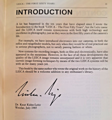 Leica The First 60 Years by G Rogliatti Hove Foto Books 1982 United Kingdom HCDJ