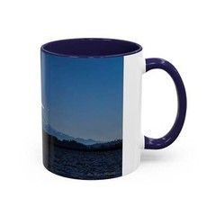 Scenic Mountain Accent Coffee Mug – 11oz & 15oz – Perfect Gift for Nature Lovers