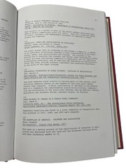 Rural Social Welfare. Educators and Practitioners An Annotated Bibliography 1981