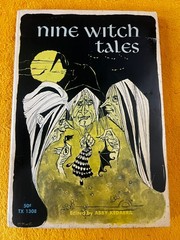 Nine Witch Tales Edited Abby Kedabra 1st printing 1968 Scholastic Vintage Horror