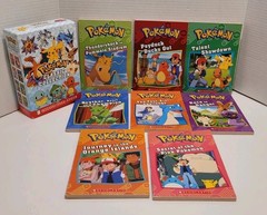 Pokémon Classic Collection Box Set 8 PB Chapter Books 1st Ed Scholastic 2017 GC