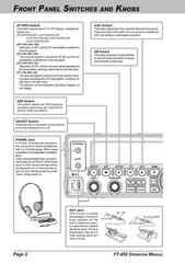 YAESU FT-450 Transceiver Operation Manual Operation Guide – TOUGH SPIRAL BINDING