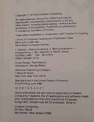 TRS-80 & Basic Computer Games (2) David Ahl & Nahigian – Vintage Programming PB