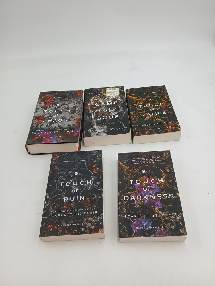 Scarlett St. Clair Book Lot of 5 Hades Adult Dark Romance Hades Persephone