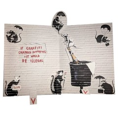 This’ll Look Nice When It“s Open – Banksy Street Art Pop Up Book