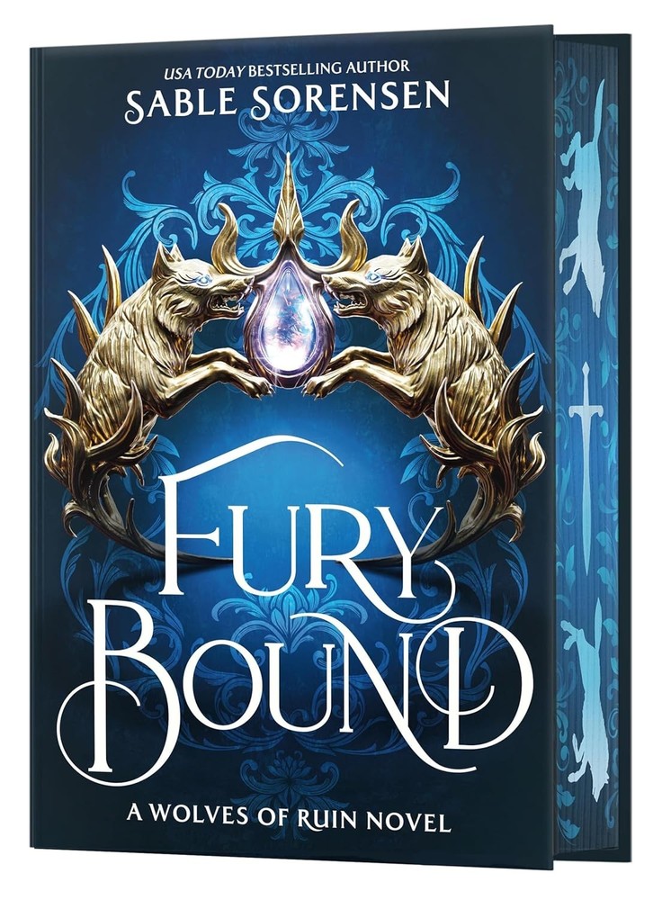 AUTOGRAPHED SIGNED Fury Bound Deluxe Limited Edition by Sable Sorensen Hardcover