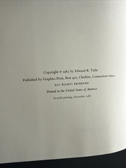 The Visual Display Of Quantitative Information – Edward R