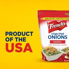 French’s Crispy Onions – 24 oz Bag for Green Bean Casseroles^-