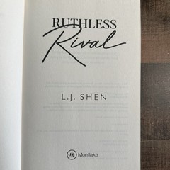 Ruthless Rival by L.J. Shen – Hardcover Book