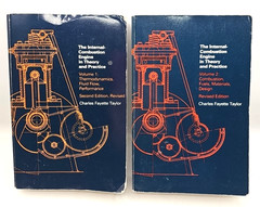 The Internal Combustion Engine In Theory And Practice Volumes 1 & 2 w/ 4 Inserts