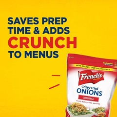French’s Crispy Onions – 24 oz Bag for Green Bean Casseroles^-