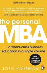The Personal MBA (New) by Josh Kaufman, Paperback….