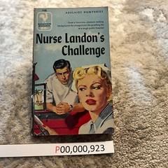 Nurse Landon’s Challenge Medical Romance Paperback by Adelaide Humphries 1956