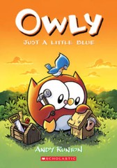 Just a Little Blue (Owly #2) (2) – Paperback By Runton, Andy – GOOD