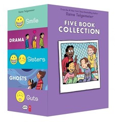 Raina Telgemeier 5 Book Collection Box Set Children’s Books
