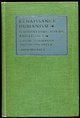 Renaissance Humanism.Foundations, Forms, & Legacy. Vol. 3 Disciplines Rabil HC