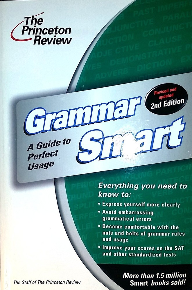 Grammar Smart: A Guide to Perfect Usage, 2nd Edition – paperback Princeton R…