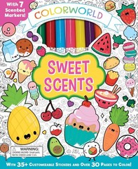 ColorWorld: Sweet Scents: With 35+ Customizable Stickers and Over 30 Pages…