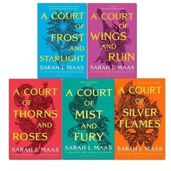 Sarah J. Maas 5 Books Collection Set A Court of Thorns and Roses Series