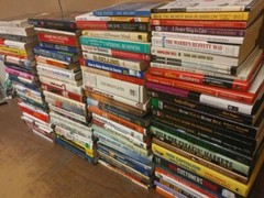 Books by Genre 20 LBS (Pounds) Box Value Lot Sorted Fiction/Nonfiction HB/PB SET