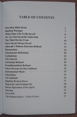 READY REFERENCES ON VARIOUS DOCTRINES ~ JERRY MOFFITT ~ Church of Christ ~ VG+