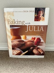 Baking with Julia, Julia Child SIGNED 1ST EDITION Hard Cover, Like New