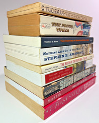 History Nonfiction Vintage Paperback Lot x9 Barbara Tuchman Stephen Ambrose