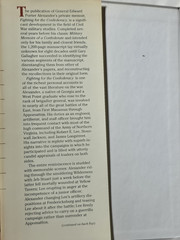 1989 Fighting for the Confederacy General Edward Porter Alexander Civil War