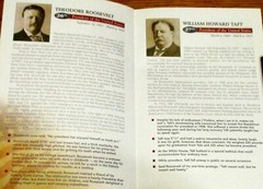 American Presidents Book of Facts 47 Pages No Date