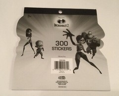 The Incredibles 2 Sticker Pad – 300 Stickers (8×8 Inches)