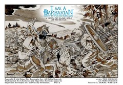 I AM A BARBARIAN – the graphic novel. DISCOUNTED DEALER LOTS