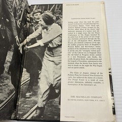 Barbara W. Tuchman The Proud Tower Hardcover 1966 Book of the Month Club