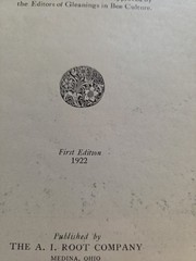 Rare 1922 First Edition „Starting Right with Bees“