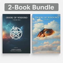 Book of Wisdom Volumes 1 & 2 by Harry B. Joseph – Spiritual Wisdom 2-Book Set